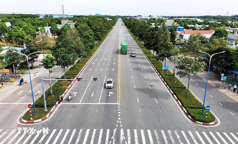 Thành phố Hồ Chí Minh trong nhóm có chất lượng không khí ở mức Tốt. (Ảnh: Hồng Đạt/TTXVN)