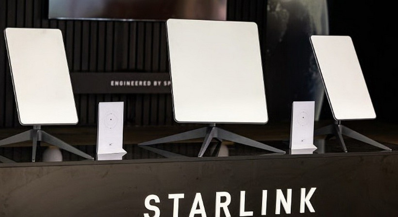 Ăngten vệ tinh của Starlink. (Nguồn: AP)