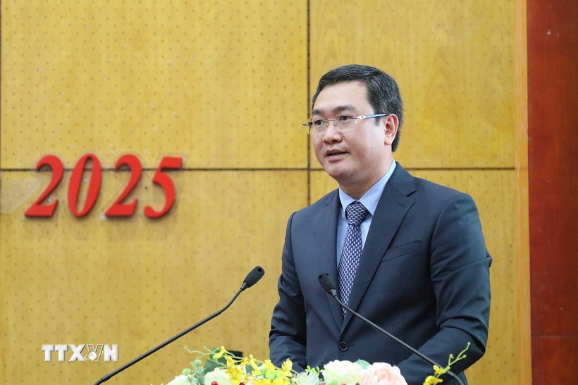 Ông Nguyễn Cảnh Toàn, Chủ tịch Ủy ban Nhân dân tỉnh Lạng Sơn. (Ảnh: Quang Duy/TTXVN)