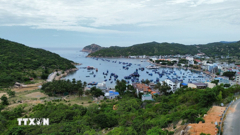 Một góc biển Nha Trang. (Nguồn: TTXVN)