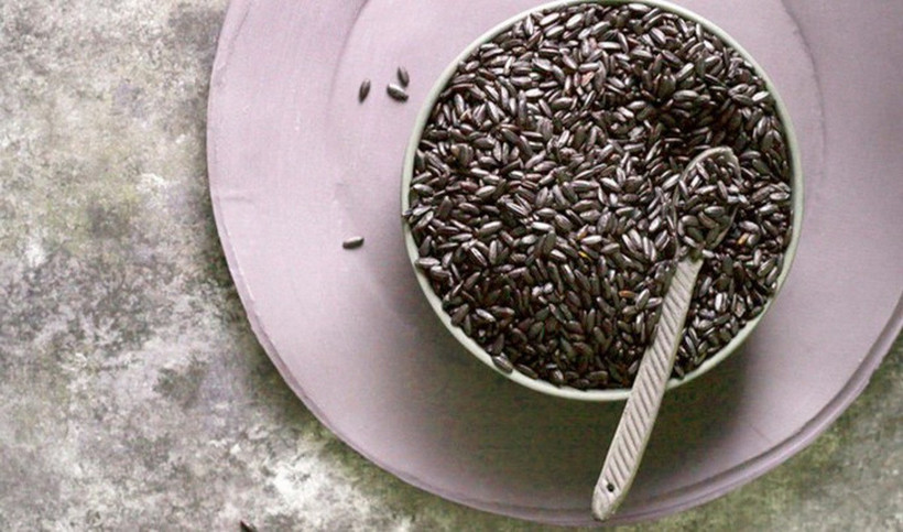 Gạo lứt đen. (Nguồn: healthline)