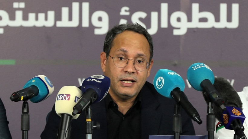 Bộ trưởng phụ trách các vấn đề nội các của Chính phủ đoàn kết dân tộc Libya (GNU) Adel Jumaa. (Nguồn: AFP)