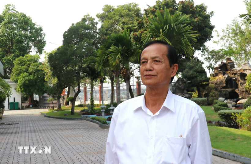 Ông Đặng Văn Xướng, nguyên Chủ tịch Hội đồng Nhân dân tỉnh Long An (cũ), Chủ tịch Hội Luật gia tỉnh Tây Ninh, kỳ vọng sự thành công của Đại hội XIV sẽ đưa đất nước vững tin bước vào kỷ nguyên mới. (Ảnh: Bùi Giang/TTXVN)