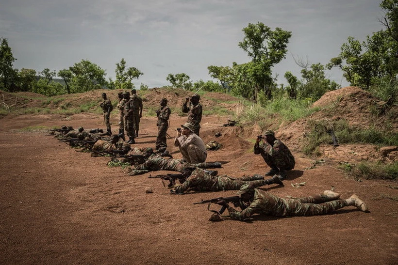 Binh sỹ quân đội Benin. (Nguồn: The New York Times)