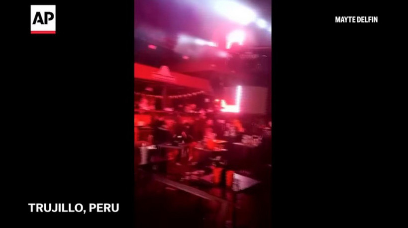 Nổ hộp đêm ở Peru. (Nguồn: AP)