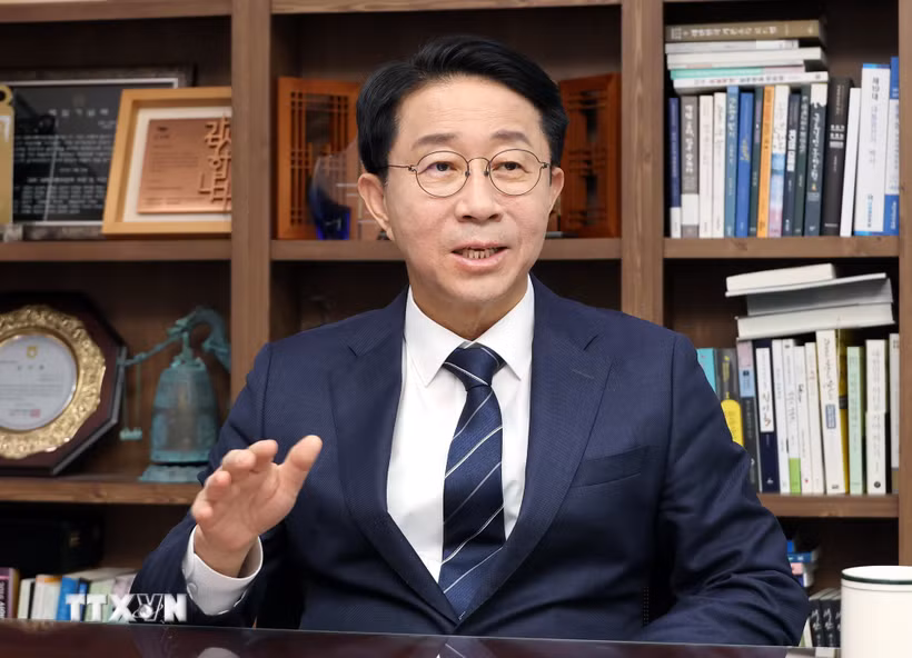 Chủ tịch Quốc hội Hàn Quốc Cho Jeong Sik. (Ảnh: Yonhap/TTXVN)