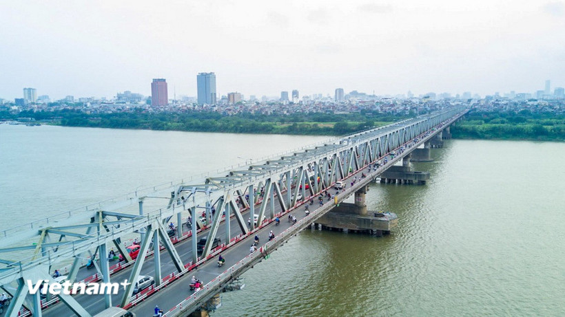 Cầu Chương Dương. (Nguồn: Vietnam+)
