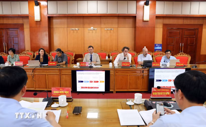AFD và Ủy ban Nhân dân tỉnh Lạng Sơn thống nhất nhanh chóng hoàn thiện thủ tục để triển khai Dự án hỗ trợ Lạng Sơn nâng cao năng lực ứng phó biến đổi khí hậu. (Ảnh: Văn Đạt/TTXVN)