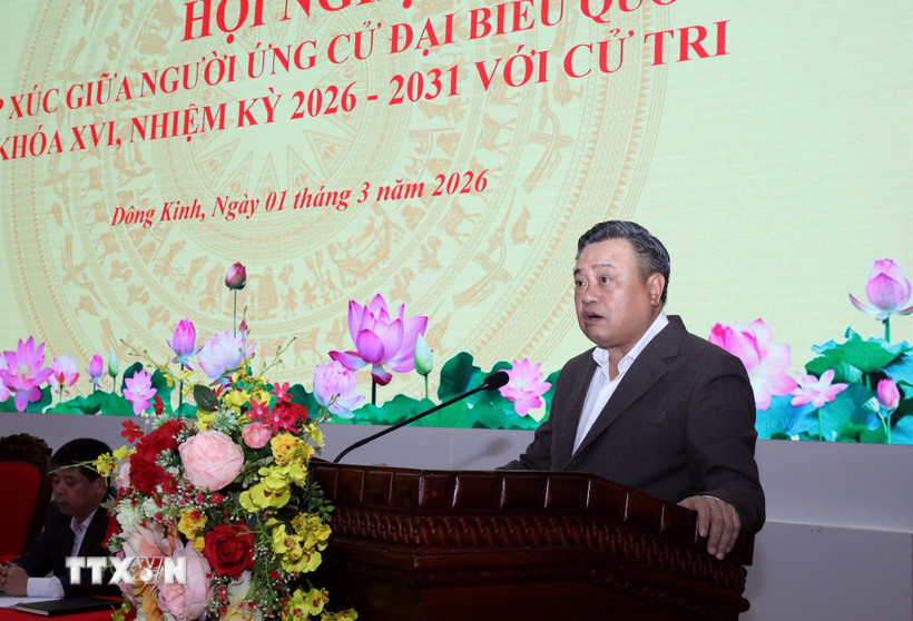 Chủ nhiệm Ủy ban Kiểm tra Trung ương Trần Sỹ Thanh. (Ảnh: Văn Đạt/TTXVN)