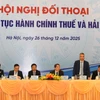 Hội nghị đối thoại về chính sách, thủ tục hành chính thuế và hải quan năm 2025, ngày 26/12. (Ảnh: Vietnam+)