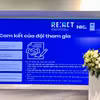 Chương trình RE:ACT của UNDP, NIC và Samsung hỗ trợ thanh niên đổi mới sáng tạo, mang đến cơ hội tài chính, cố vấn và học tập thực tế tại Hàn Quốc. (Ảnh: Vietnam+)