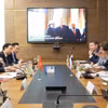 Việt Nam và Nga thúc đẩy hợp tác kinh tế, đầu tư, thương mại và hợp tác chiến lược trong khuôn khổ hợp tác toàn diện, hướng tới phát triển bền vững. (Ảnh: BTC/Vietnam+)