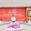 Tổng Kiểm toán Nhà nước Nguyễn Hữu Nghĩa chủ trì Hội nghị.(Ảnh: Vietnam+)