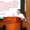 Thứ trưởng Tạ Anh Tuấn nhấn mạnh vai trò quyết định của lãnh đạo địa phương trong khai thác tài sản công hiệu quả, thúc đẩy phát triển kinh tế xã hội. (Ảnh: BTC/Vietnam+)