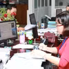 Trong cơ cấu nguồn thu, thu nội địa đóng vai trò chủ chốt khi đạt 740,7 nghìn tỷ đồng, tăng 12,5%. (Ảnh: Vietnam+)