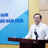 Thứ trưởng Lê Tấn Cận đề nghị Bảo hiểm xã hội Việt Nam tập trung triển khai sáu nhóm nhiệm vụ trọng tâm. (Ảnh: Vietnam+)