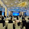 Hội nghị "Phát hành chứng khoán - Động lực cho tăng trưởng kinh tế" diễn ra ngày 7/7, do Ủy ban Chứng khoán Nhà nước tổ chức. (Ảnh: Vietnam+)