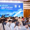 Diễn đàn Kinh tế Việt Nam 2026 do Viện Kinh tế Việt Nam và Thế giới tổ chức, ngày 25/3. (Ảnh: Vietnam+) 