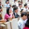 Quốc hội thảo luận tại hội trường dự thảo Luật Quản lý và đầu tư vốn Nhà nước tại doanh nghiệp. (Ảnh: QH/Vietnam+)