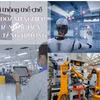 Các giải pháp và chính sách thúc đẩy doanh nghiệp Nhà nước phát triển mạnh mẽ, nâng cao năng lực cạnh tranh và dẫn dắt tăng trưởng quốc gia. (Ảnh: Vietnam+)