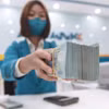 Các số liệu thống kê tính đến thời điểm 24/3, tổng phương tiện thanh toán của toàn nền kinh tế tăng 1,04% so với cuối năm 2025. (Ảnh: Vietnam+)