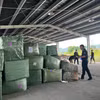 Lực lượng chức năng đã liên tiếp phát hiện và bắt giữ 4 lô hàng quá cảnh có dấu hiệu vi phạm nghiêm trọng của Công ty cổ phần vận tải và dịch vụ Sơn Hà. (Ảnh: HQ/Vietnam+)