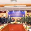 Lễ ký kết Quy chế phối hợp giữa Cục Hải quan (Bộ Tài chính) và Cục Quản lý xuất nhập cảnh (Bộ Công an), ngày 14/1. (Ảnh: HQ/Vietnam+)