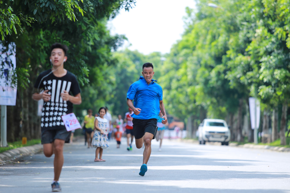 Băng băng về đích. (Ảnh: Minh Sơn/Vietnam+)