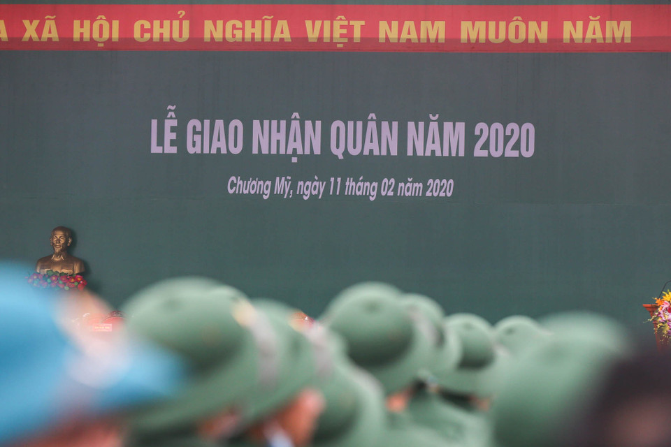 3.507 thanh niên Thủ đô sẽ lên đường thực hiện nghĩa vụ quân sự, công an năm 2020. (Ảnh: Minh Sơn/Vietnam+)