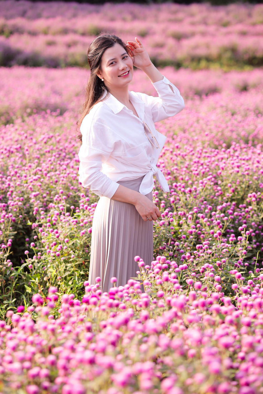 Vì vậy chúng rất được yêu thích để được lựa chọn làm hoa khô. (Ảnh: PV/Vietnam+)