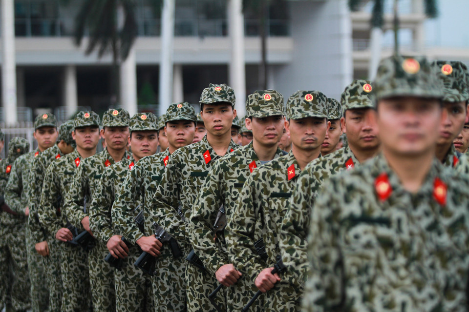 Lực lượng đặc biệt được giao những nhiệm vụ đặc biệt như chống khủng bố, bạo động. (Ảnh: Minh Sơn-Sơn Bách/Vietnam+)