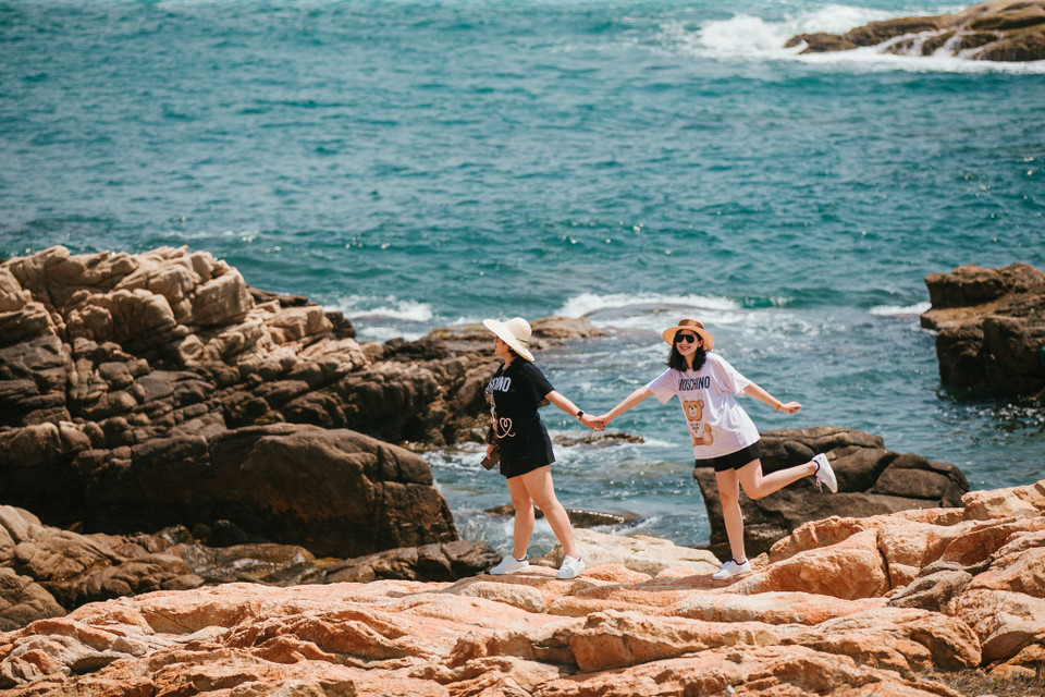 Nơi đây có rất nhiều góc chụp lạ và đẹp chờ du khách đến khám phá. (Ảnh: Minh Sơn/Vietnam+)