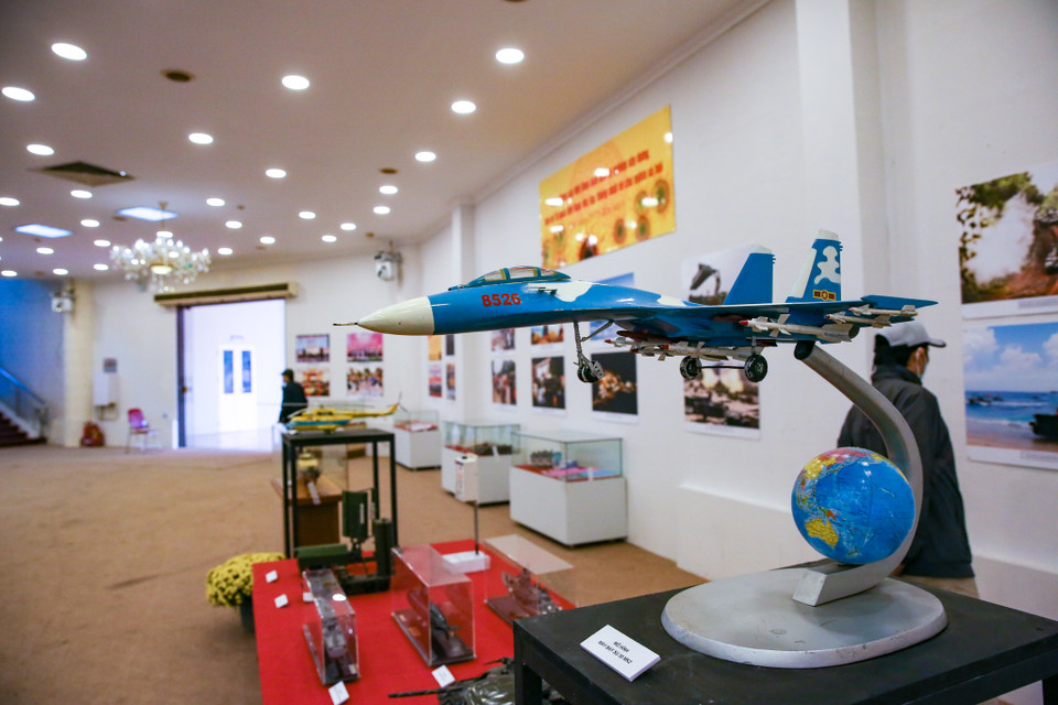 Triển lãm kéo dài đến ngày 24/1 tại Trung tâm Triển lãm văn hóa nghệ thuật Việt Nam, 2 Hoa Lư, Hà Nội. (Ảnh: Minh Sơn/Vietnam+)