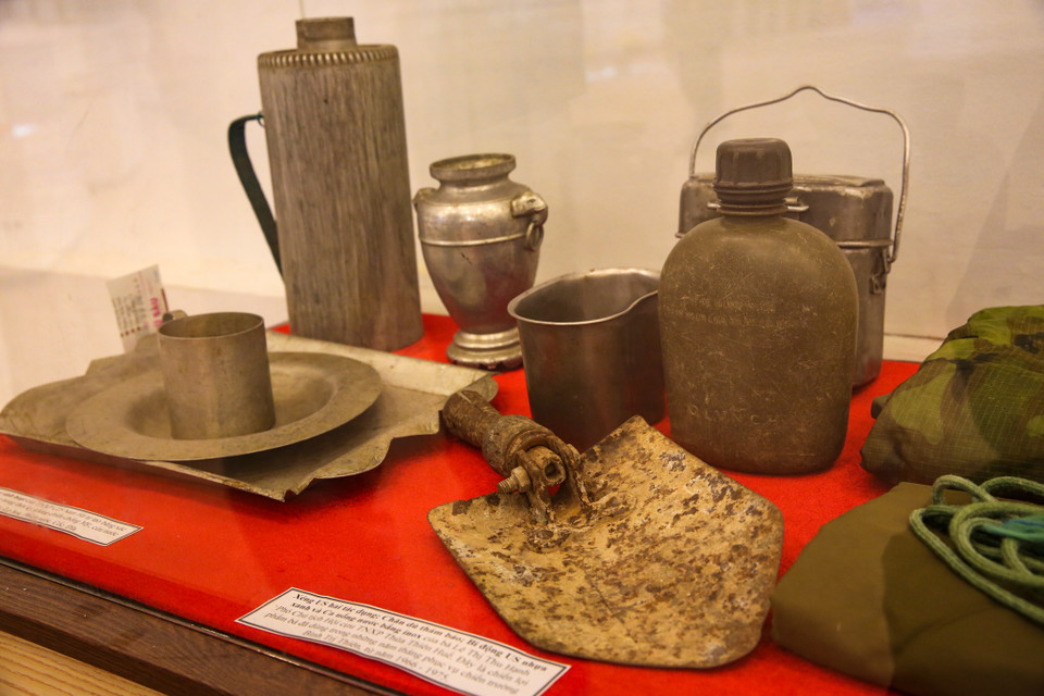 Mỗi hiện vật đều có giá trị lịch sử riêng. (Ảnh: Minh Sơn/Vietnam+)