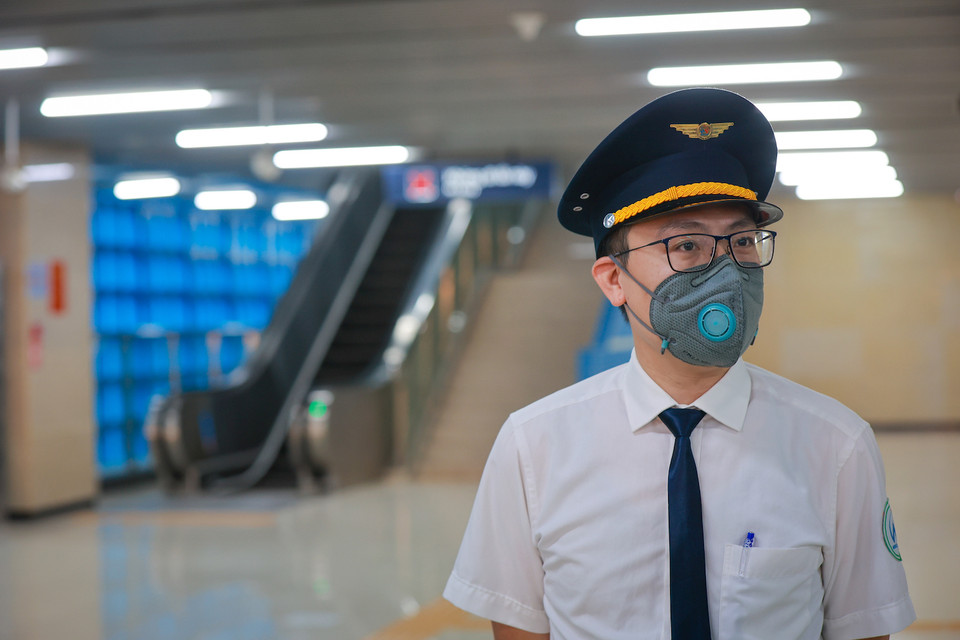 Dự án đường sắt đô thị Cát Linh-Hà Đông dài 13,05 km đi hoàn toàn trên cao, trên tuyến có 12 nhà ga; điểm đầu và cuối tuyến ga Cát Linh (phố Cát Linh, quận Ba Đình, Hà Nội) và ga Yên Nghĩa (bến xe Yên Nghĩa, quận Hà Đông). (Ảnh: Minh Sơn/Vietnam+)