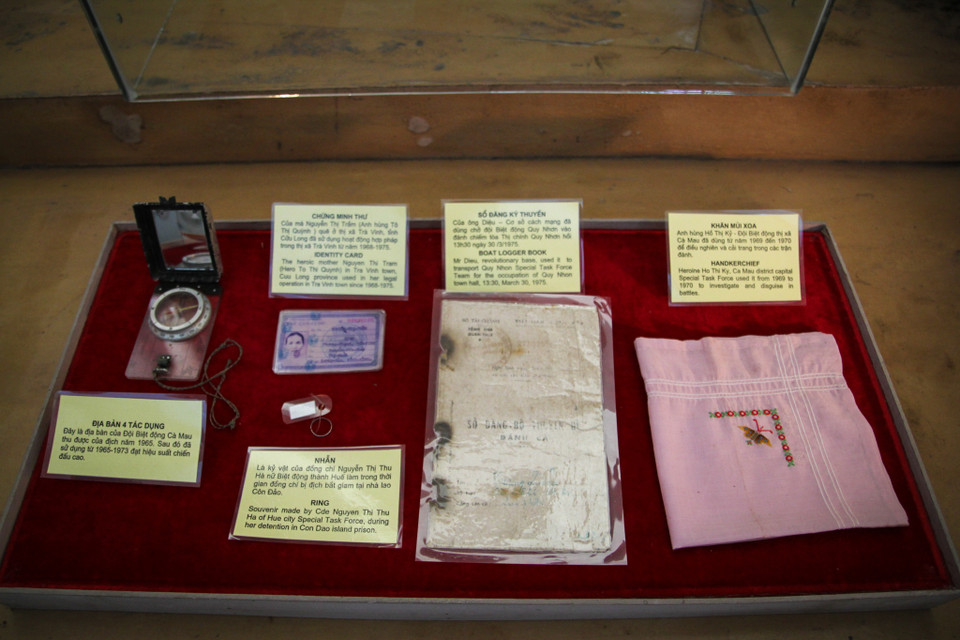 Bảo tàng trưng bày phần lớn những hiện vật của chiến dịch Hồ Chí Minh lịch sử. (Ảnh: Minh Sơn/Vietnam+) 
