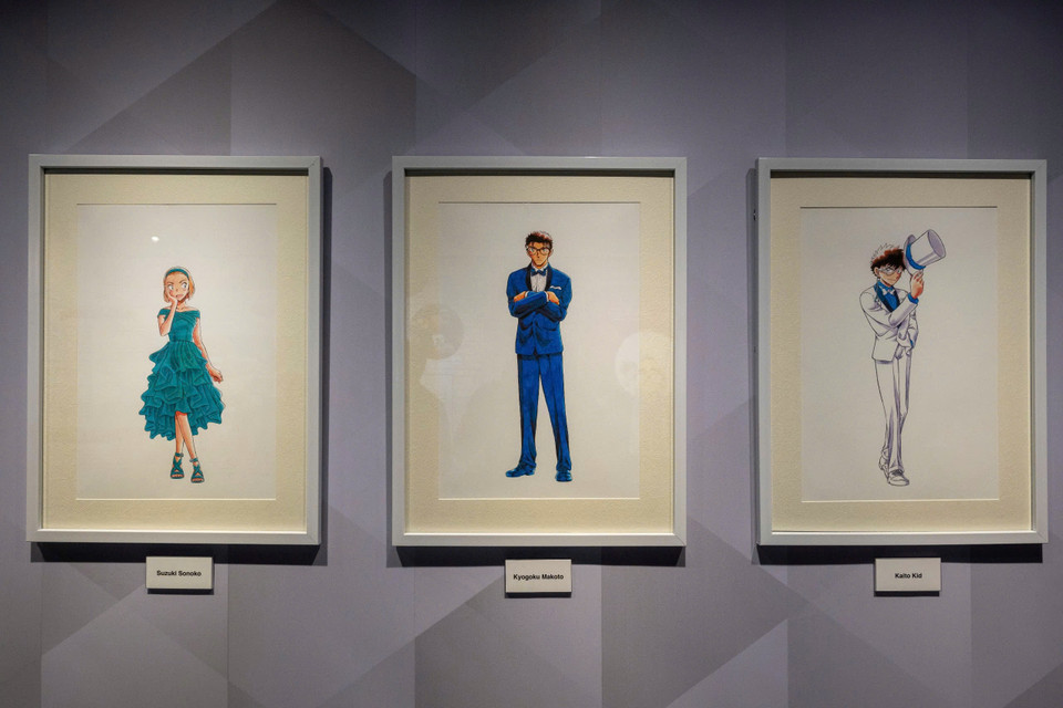 Những nhân vật trong bộ truyện. (Ảnh: Minh Sơn/Vietnam+)