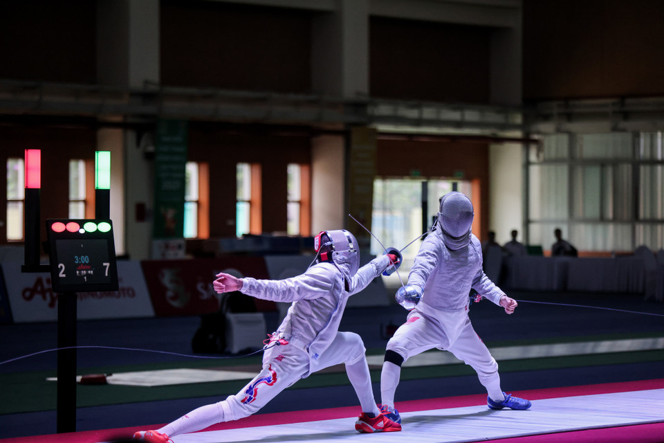 Đây cũng là lần thứ 3 Vũ Thành An đánh bại đối thủ đến từ Thái Lan. (Ảnh: Minh Sơn/Vietnam+)