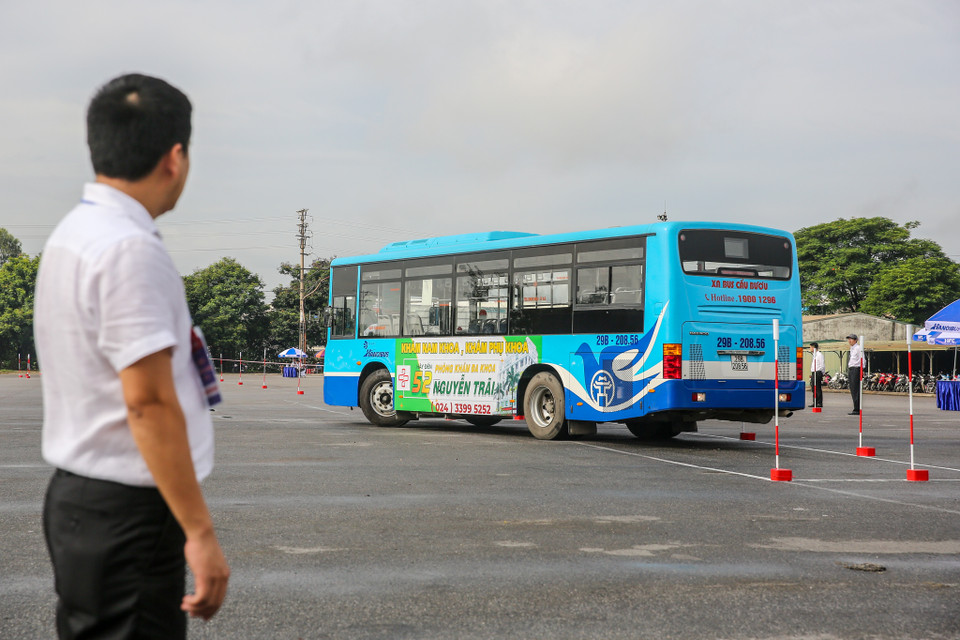 Hội thi lái xe giỏi, an toàn năm 2020 là một sự kiện truyền thống, được tổ chức 2 năm/lần. (Ảnh: Minh Sơn/Vietnam+)