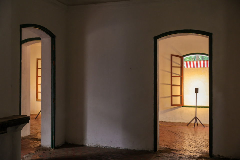 Không gian các phòng bên trong biệt thự sau khi được trùng tu. (Ảnh: Minh Sơn/Vietnam+)