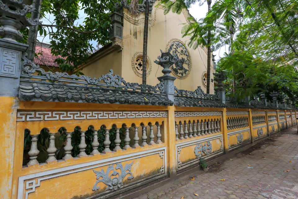 Ngoài việc thờ Phật, chùa Tảo Sách còn là cơ sở sinh hoạt của hội Hoa Nghiêm. (Ảnh: Minh Sơn/Vietnam+)