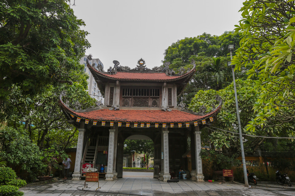 Chùa Tảo Sách sau trở thành một cơ sở sinh hoạt của hội Hoa Nghiêm, lấy kinh Hoa Nghiêm làm tôn chỉ, mục đích là siêu độ cho thân nhân của những người trong hội. (Ảnh: Minh Sơn/Vietnam+)