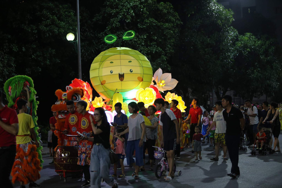 "Hành trình màu xanh – Trung thu an lành" đồng loạt tại 70 trung tâm thương mại lớn trên cả nước từ ngày 22/8. (Ảnh: Vietnam+)