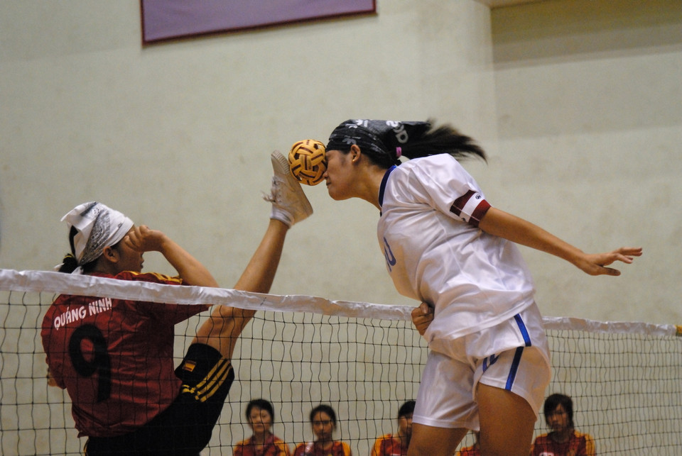 Tác phẩm 'Công thủ toàn diện' của tác giả Trần Hữu Cường đoạt Giải Ba Ảnh đơn - Giải ảnh báo chí Khoảnh khắc vàng 02.