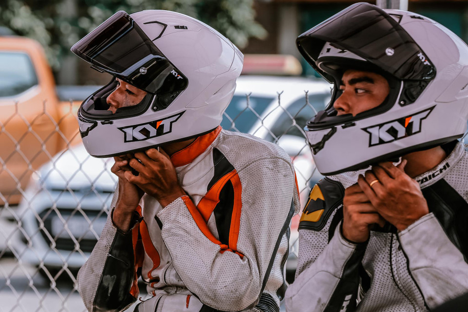 Trong chặng thi đấu thứ 2 có sự góp mặt của 50 tay đua của 4 hạng mục thi đấu: Blade 110, MSX 125, Wave130 và Winner 150. (Ảnh: Minh Sơn/Vietnam+)