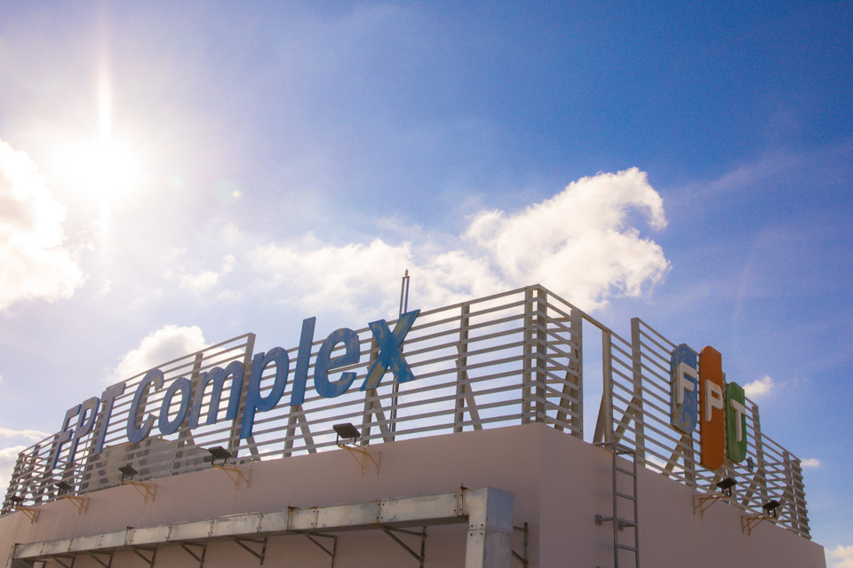 Khu đô thị Công nghệ FPT Đà Nẵng có quy mô hơn 181 ha, ngoài FPT Complex còn có các công trình trường đại học, chung cư, nhà phố, biệt thự,... (Ảnh: Minh Sơn/Vietnam+)