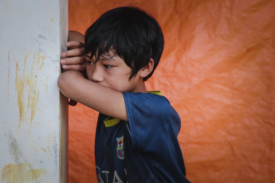 Cơn lũ dữ bất ngờ đêm 4 rạng sáng 5/8 tại Lào Cai khiến 5 người chết, 7 người mất tích, hàng ngàn hecta hoa màu bị mất trắng là một ký ức kinh hoàng với các em. 