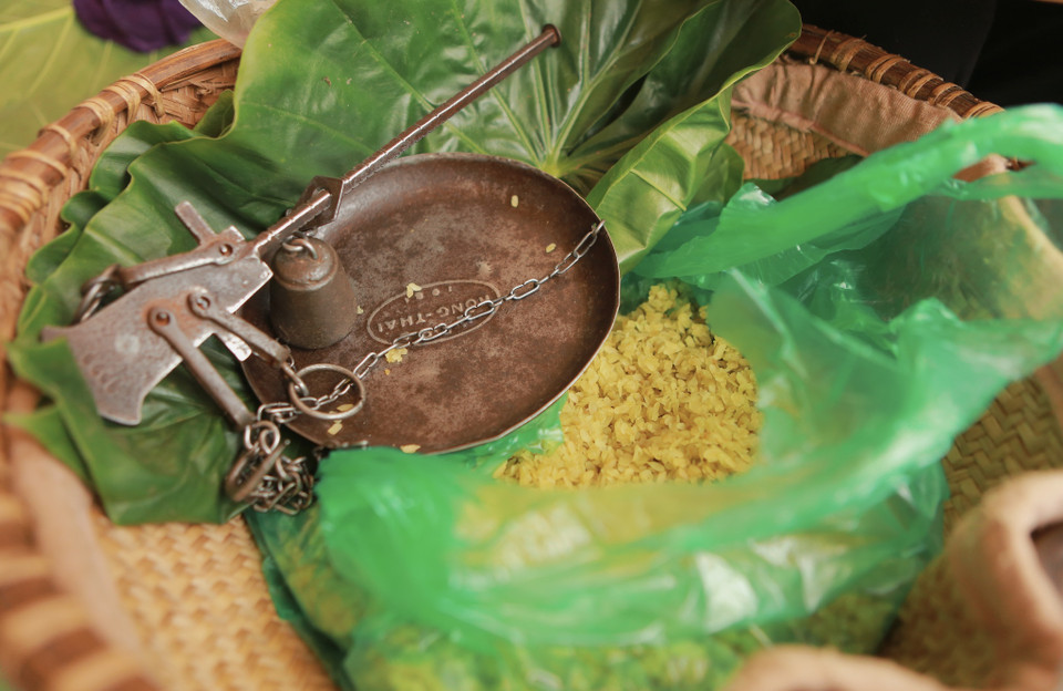 Hương cốm thơm dịu nhẹ là một đặc trưng của Hà Nội mỗi khi Thu về. (Ảnh:Vietnam+)