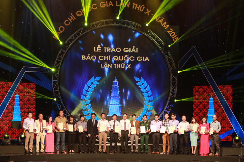 Năm nay có 40 tác phẩm đoạt giải C Báo chí Quốc gia. 
