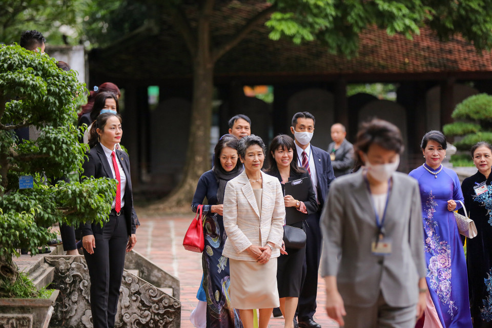 Dự kiến trong chiều 19/10, bà Suga Mariko sẽ ghé thăm Bảo tàng Phụ nữ Việt Nam. (Ảnh: Minh Sơn/Vietnam+)